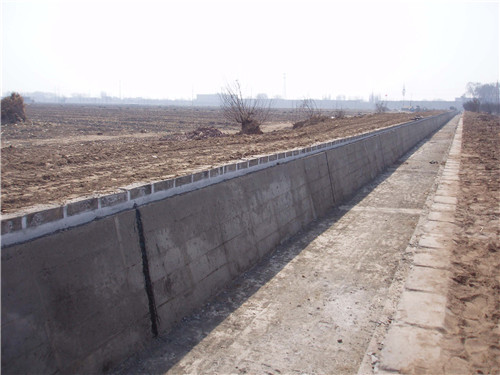 PTN材料應用于山西文峪河灌區(qū)渠道伸縮縫